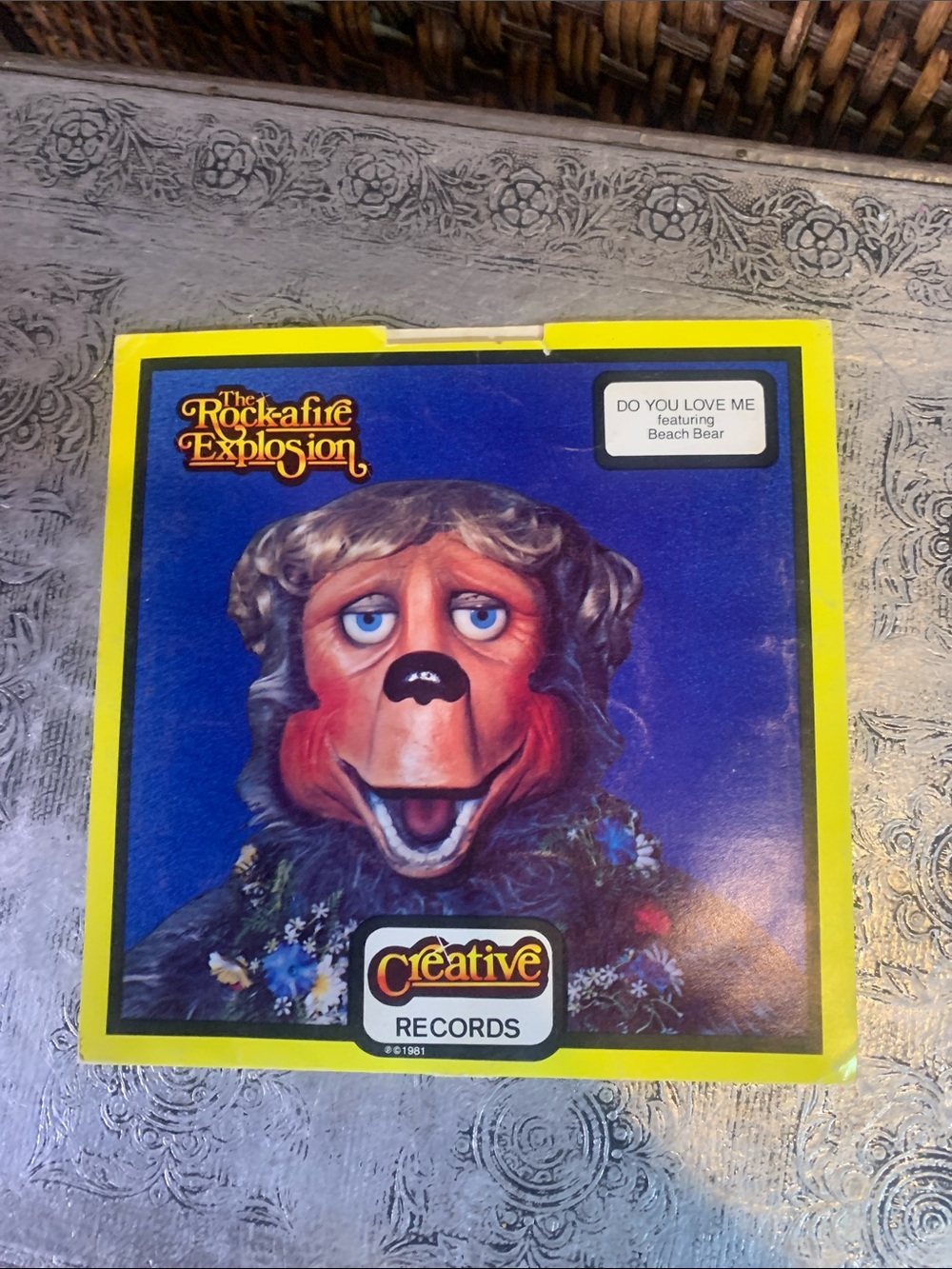 Vintage 1981 The Rockafire Explosion Double-Sided Record